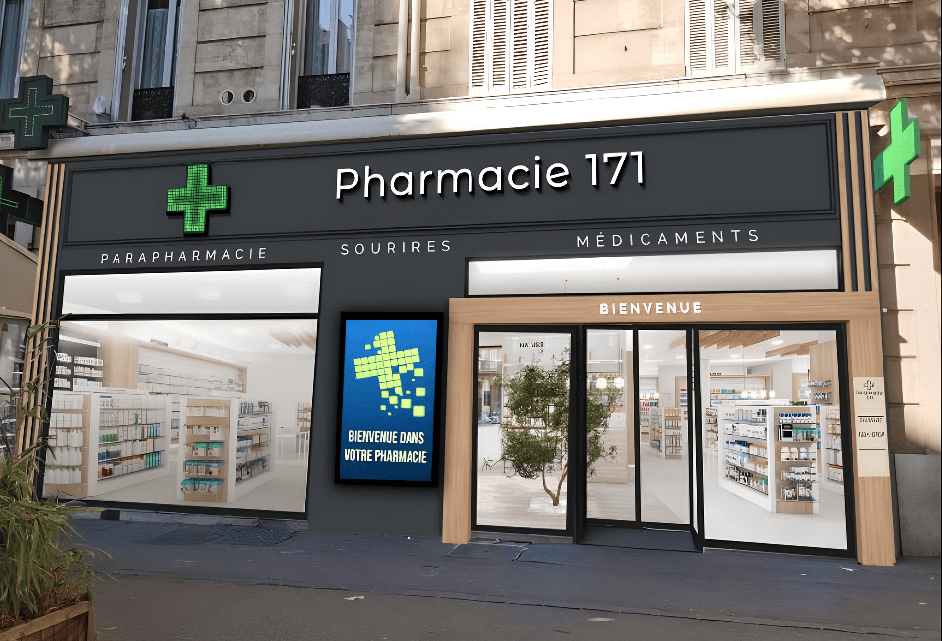 Bienvenue à la Pharmacie 171