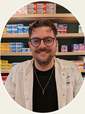 Ugo, préparateur en pharmacie