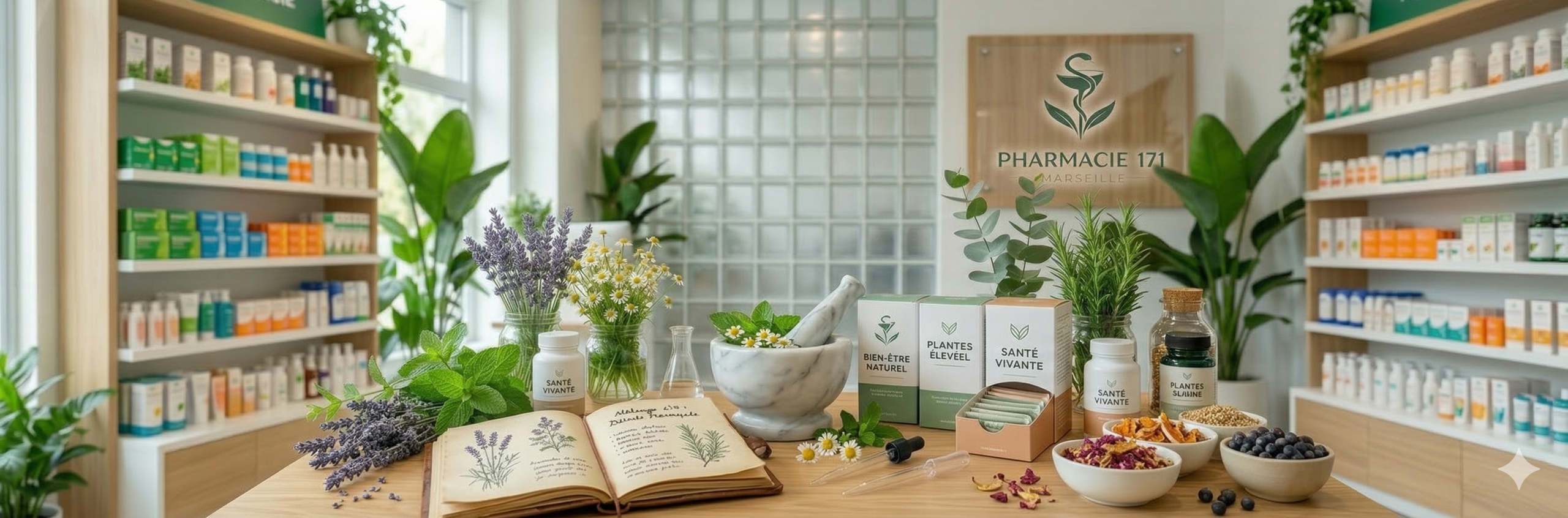 Intérieur de la Pharmacie 171, boulevard Chave, Marseille 5e